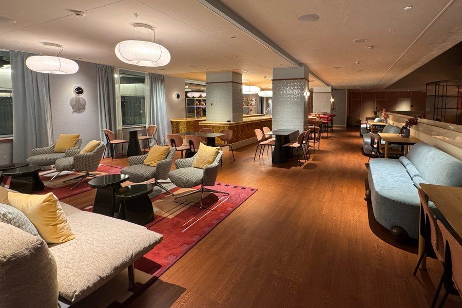 Konferensvåningen på Sheraton Stockholm — musik och ambiance designad av Mood Nordic